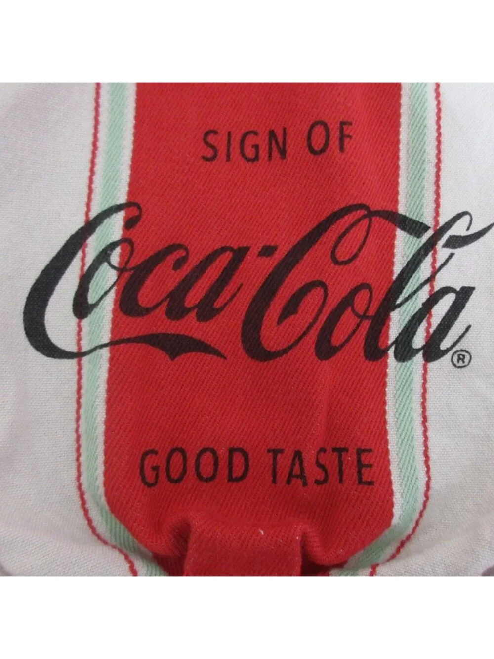 Coca-Cola Apron Pockets The Linen Press Red Advertising Ladies Logo Vintage Look